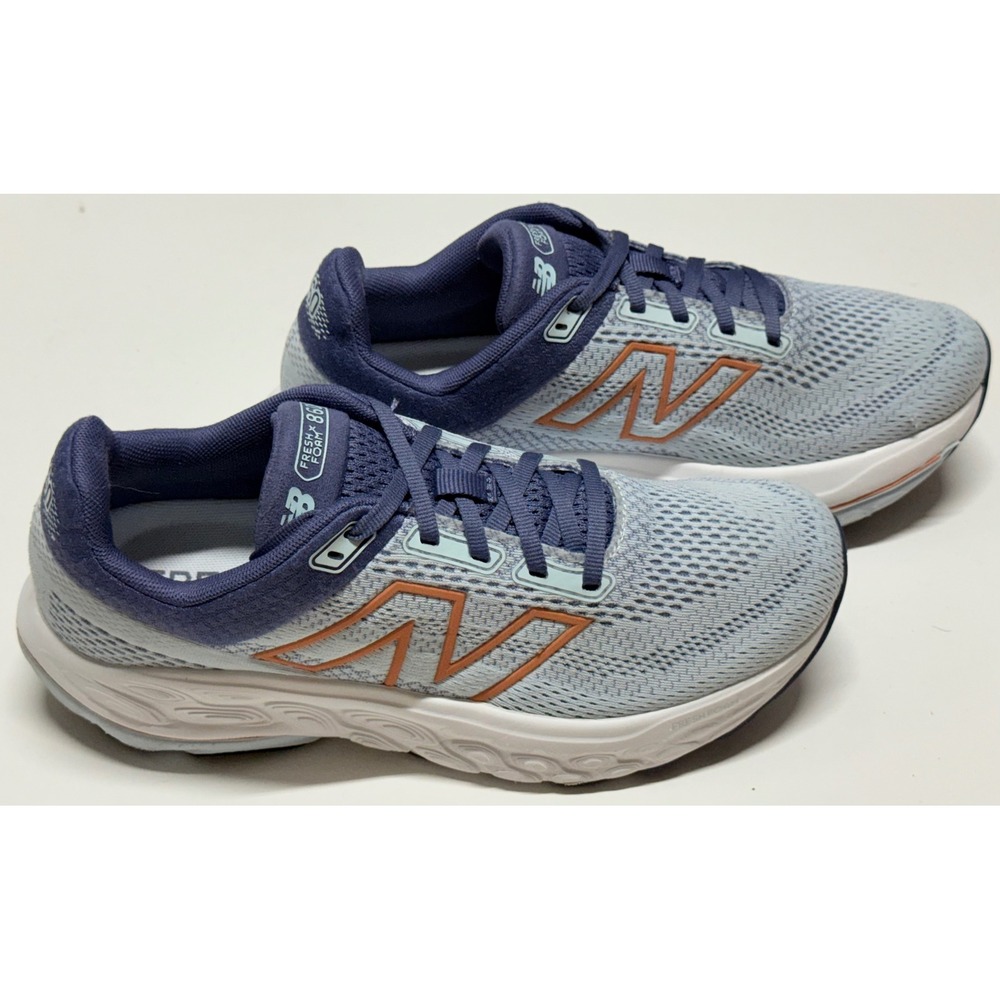 New Balance Fresh Foam X 860v14 Womens Running Shoes Blue Navy Size 8.5 B